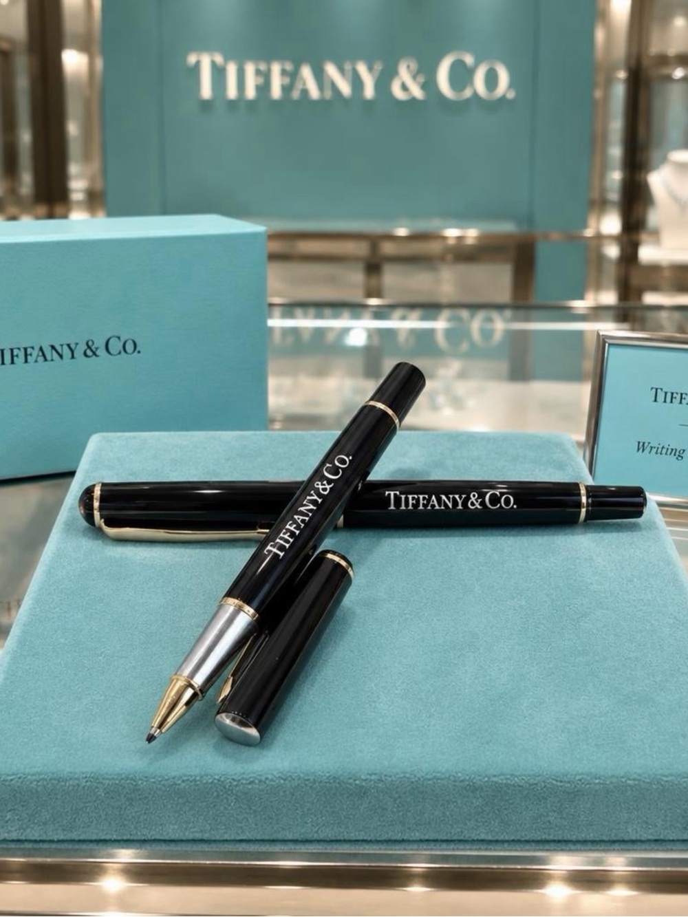 Tiffany & Co. Notebook and Pen Set - Picture 3 of 5